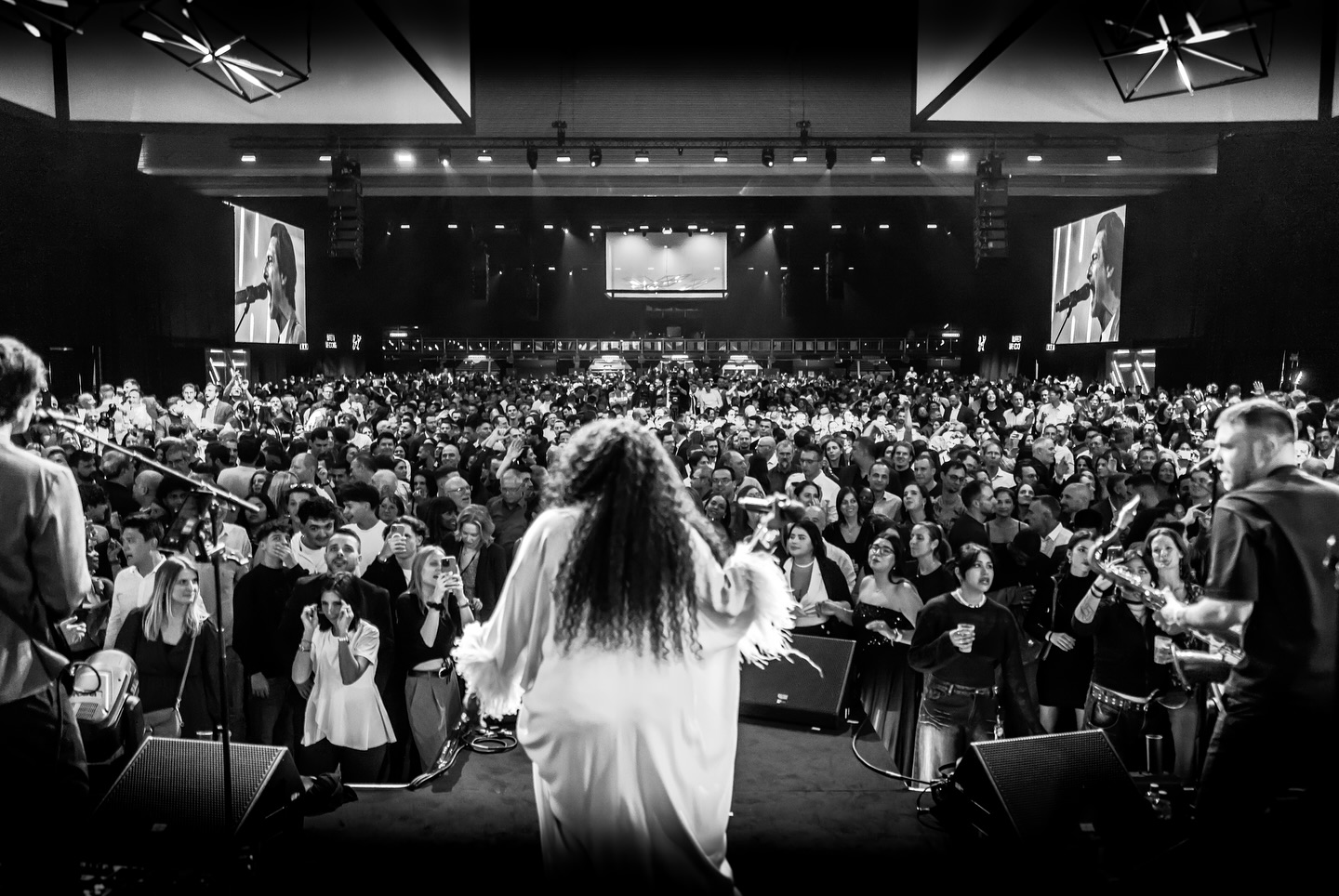 Dora Live Band performing at Arena Geneva, Switzerland