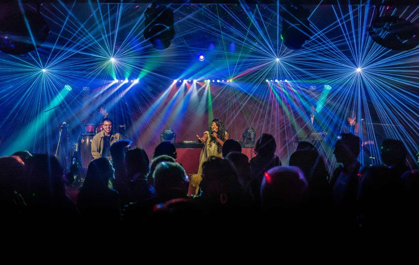 Dora Live Band on stage near Graz, Austria