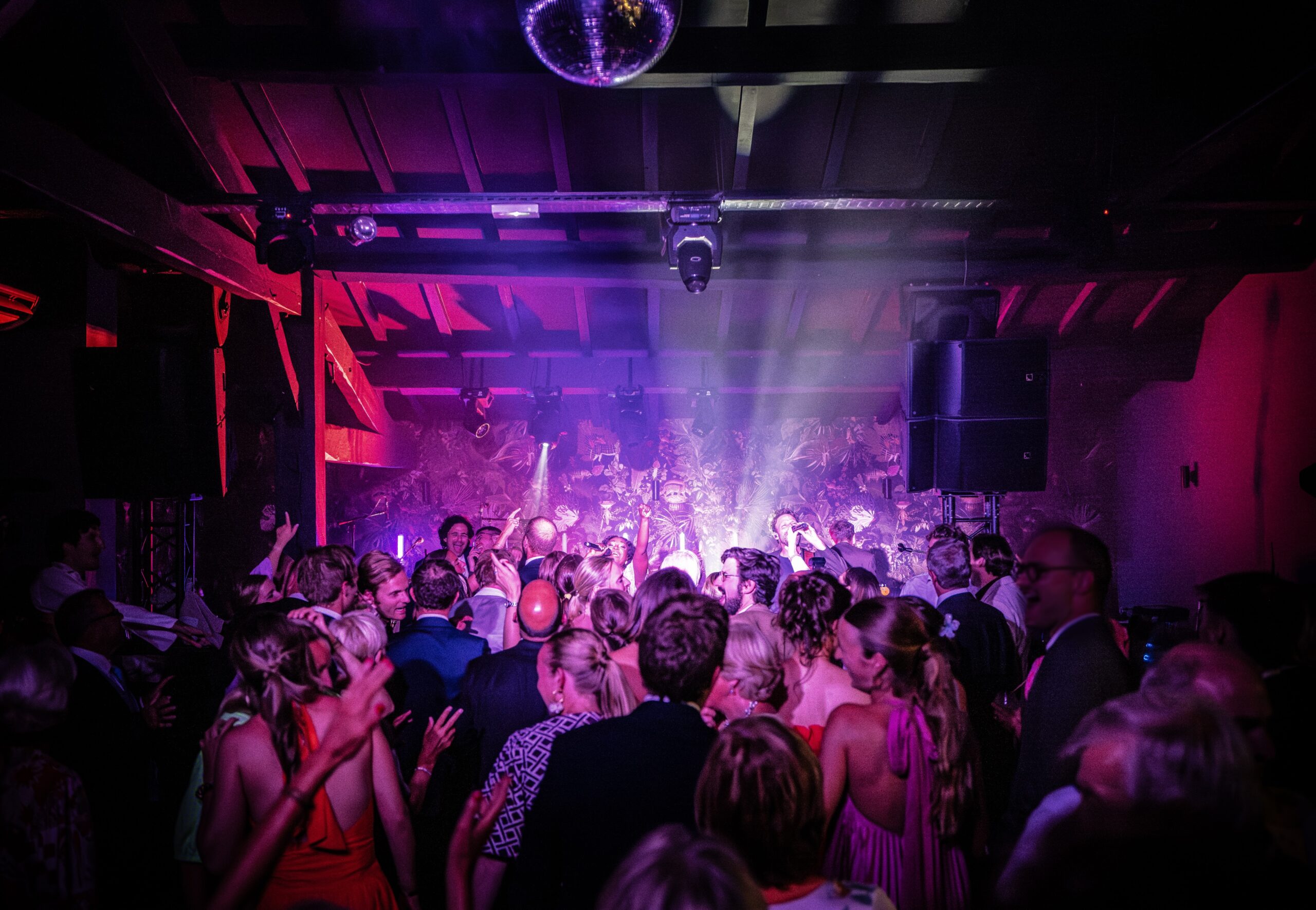 Guests dancing at Le Bastion, Ile de Re, France