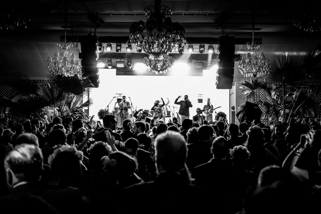 Dora Live Band on stage in Santo Domingo, Dominican Republic